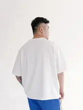 男性用 ビッグサイズ Tシャツ【夏用・白・ラウンドネック・極上の柔らかさ】
