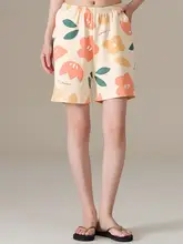 夏用コットン製 レディーススリムパンツ【軽量・フィット・外出用も可】
