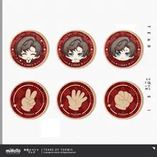 Q版記念ゲームコイン【未定事件簿日常シリーズ】（セットアップ対応）