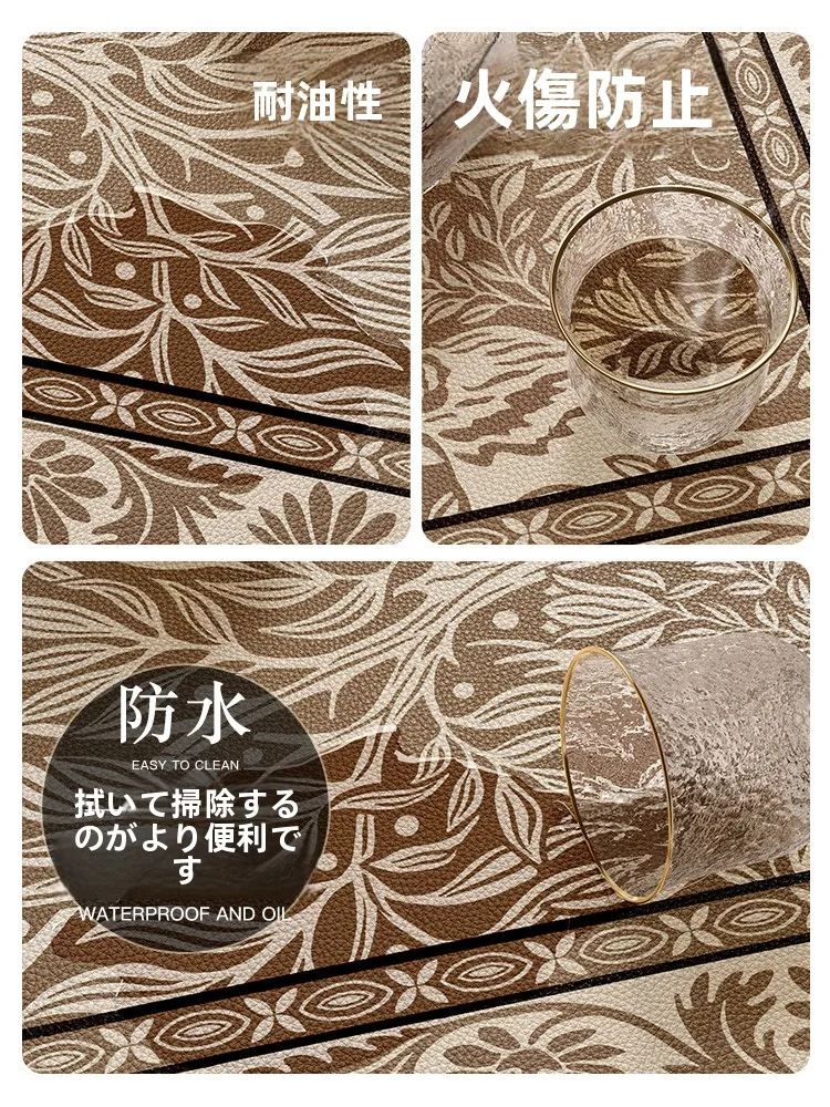 防水レザー製ベンチトップとは？美式デザインのPVCマットが日常使いに最適な理由