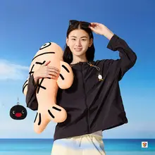 tbh 野獣派 Pingu コラボUVカット夏用女性防晒ジャケット【UPF100+・アウトドア用】
