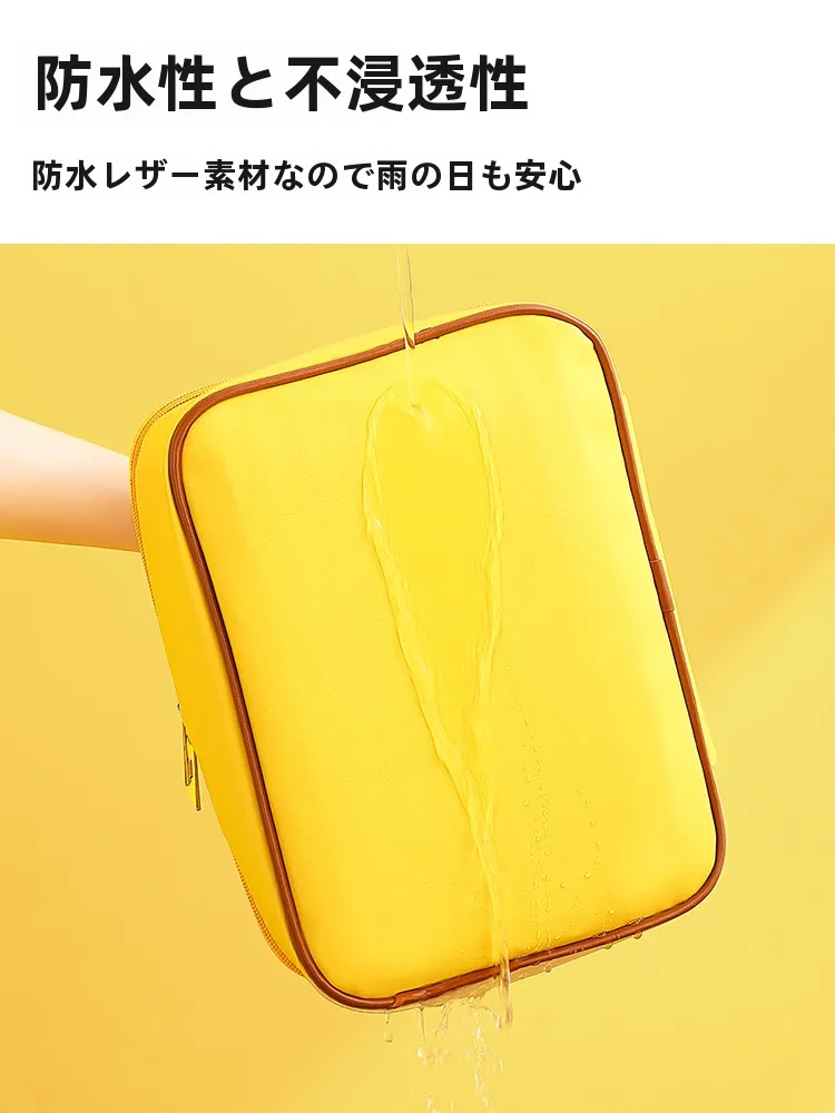 かわいいアヒルデザインの保温バッグ：大容量弁当用に最適な三層構造モデル