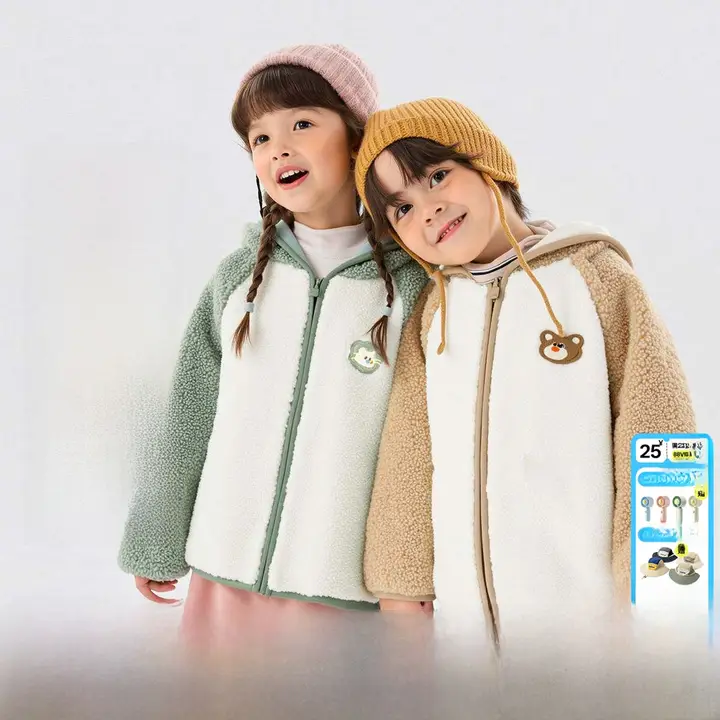 子供用アウター【カジュアル・厚手・フード付き・冬用】