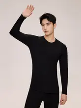 暖かい男性用インナーウェア【秋用・長袖・パンツ・二重フリース fabric】（セットアップ対応）
