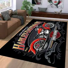 ハーレーダビッドソン＆インディアン用バイクマット【低ライダー対応・防滑】
