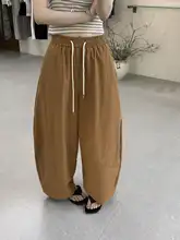 快適で通気性のあるウエストゴム仕様のカジュアルパンツ【シンプルスタイル・女性用・ス タイルアップ効果】