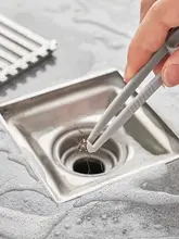 お風呂掃除用ブラシセット【排水口用・毛髪キャッチャー・硬毛ブラシ・隙間用】