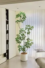 リアルな造花 アカシアの木風インテリアグリーン【ホテル用・大型フロア飾り】