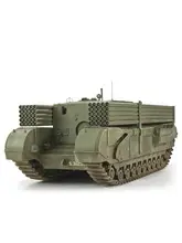 イギリス製 チャーチル戦車モデル【精巧なディテール・三インチ駆逐戦車】