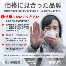 工業用防塵マスク【呼吸弁付き・N100等級・個別包装】