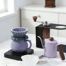 オリジナルデザインの陶器製折り紙フィルターカップとシェアポット【ハンドドリップコーヒー器具】（セットアップ対応）