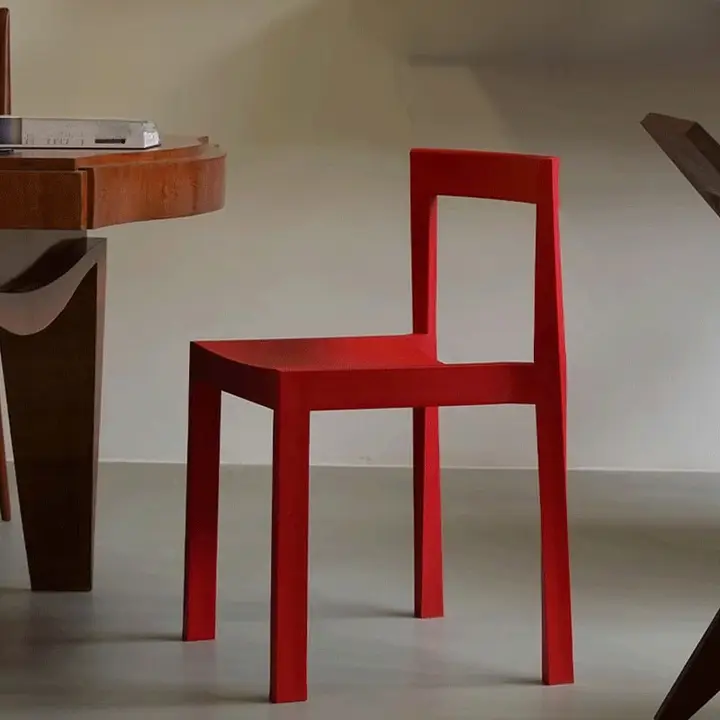 デザイナーズ モビウスチェア【シンプルデザイン・背もたれ付き・用】