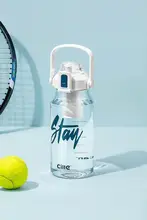 大容量トライタン製スポーツボトル【男女兼用・ストロー付き・夏用】