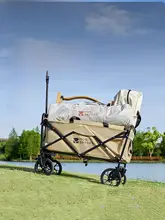 Mu Gaodi アウトドア キャンピングカー ポータブル折りたたみ車