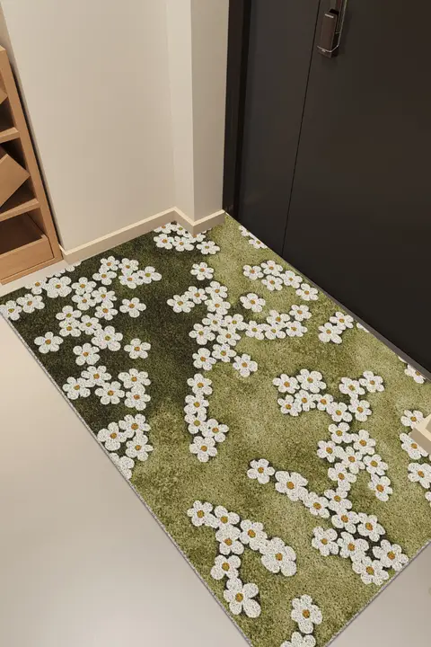 おしゃれな玄関用マット【カット可能・シンプルデザイン】