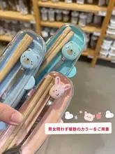 おしゃれなステンレス製子供用食器【木の箸・スプーン・持ち運び便利・衛生的】（セットアップ対応）