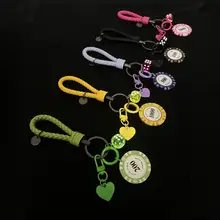 ウィッグ紐付き自動車用キーホルダー【カップル向け・バックパック用・便利なアクセサリー】
