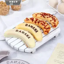 chef made バナナカップケーキ型【シリコン製・焼き菓子・家庭用】