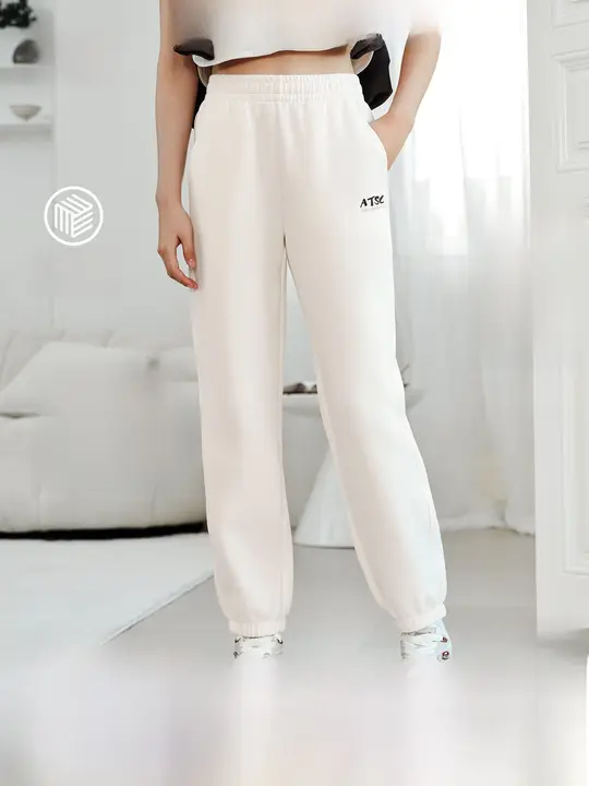 スウェットパンツ レディース ニット ジョガーパンツ ゆったり シンプル 着回し お手入れ簡単