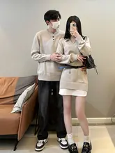 デートに最適！ニットドレス【秋冬用・極上  の柔らかさ・スリムフィット・おしゃれなレイヤードスタイル】（セットアップ対応）