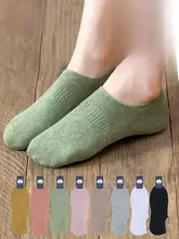 綿100%の滑り止めと脱落防止のボートソックス