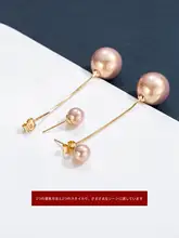 長さのあるフリンジパールピアス【シルバー針・エレガントデザイン・ユニーク】