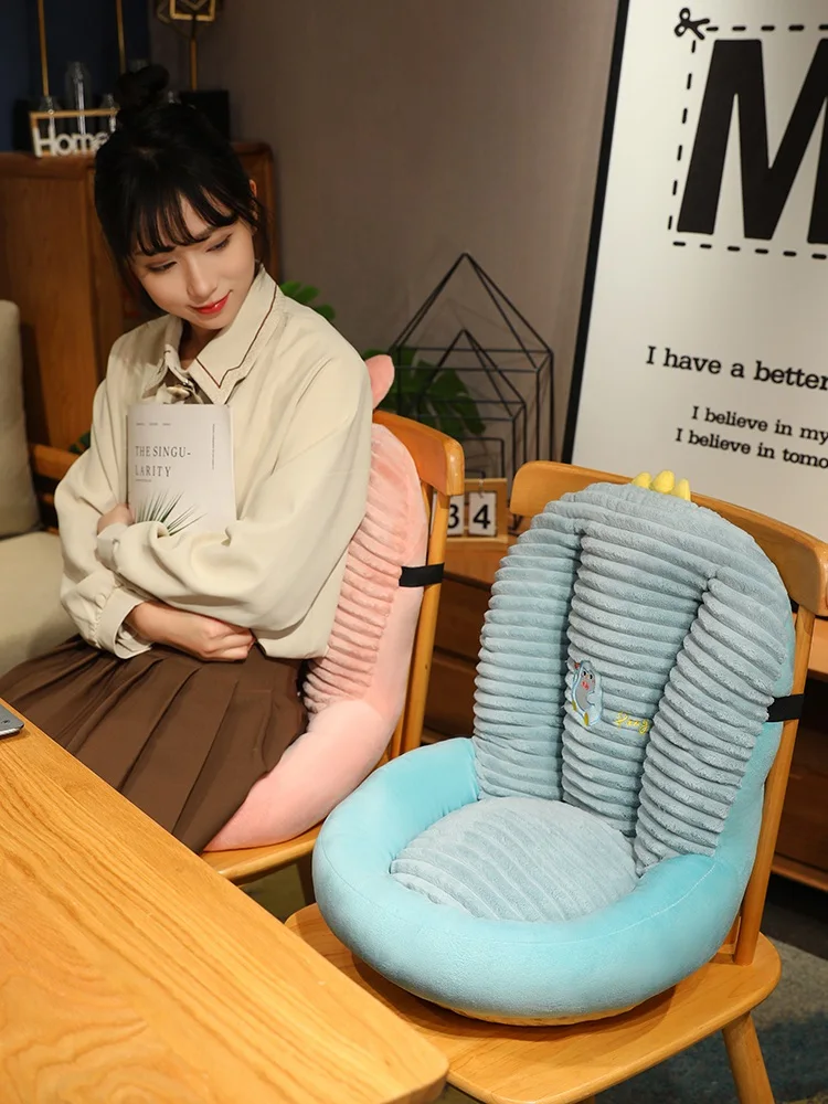 もこもこ座椅子：一体型畳クッションの背もたれ付き設計と通気性の実証