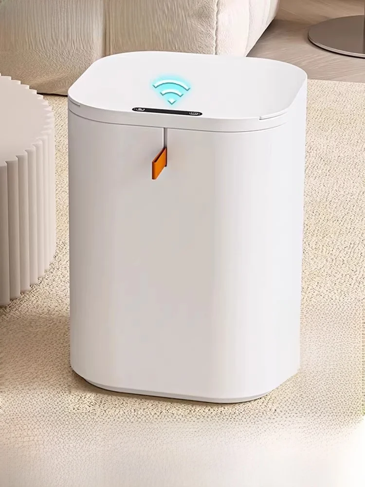 自動開閉機能付きスマートセンサーゴミ箱：蓋付き45リットルモデルの実用性と設置ガイド