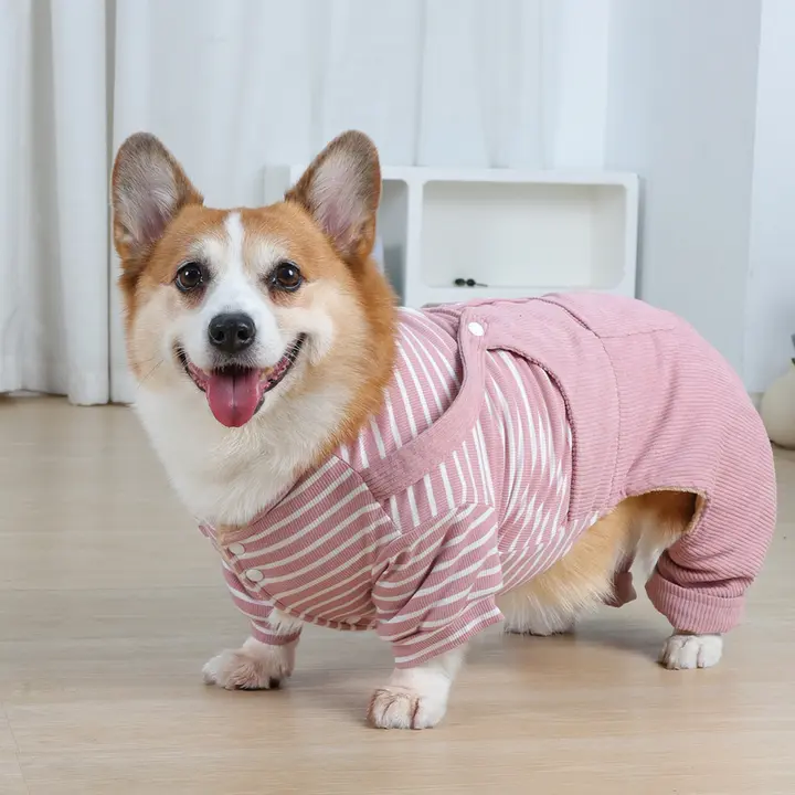 中型犬用 冬用犬服【ボディ全体カバー・防毛・フリース素材】