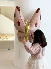レトロなバタフライウィングバルーン【子供用・誕生日パーティー・写真撮影用・春のピクニック装飾】