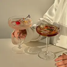 円形の底が広いグラス【デザートカップ・アイスクリーム用・家庭用】