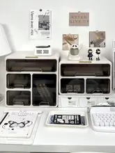 デスクトップ収納スタンド【ノートパソコン用・高さ調整可能・シンプルデザイン】