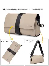 多機能ショルダーバッグ【通勤・軽量・クロスボディ】