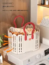 大容量の折りたたみ洗濯籠【家庭用・衛生的な収納】