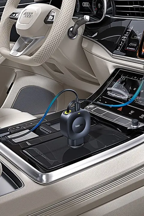 45W車載充電器【伸縮式・急速充電・Apple対応・シガーソケット用】