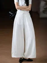 肌触りの良いシワ加工パンツ【極上の柔らかさ・ウエストゴム・デザイン】（セットアップ対応）