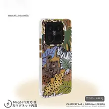 個性的なカートゥーンデザインのスマホケース【磁気吸着・二重構造・防衝撃】