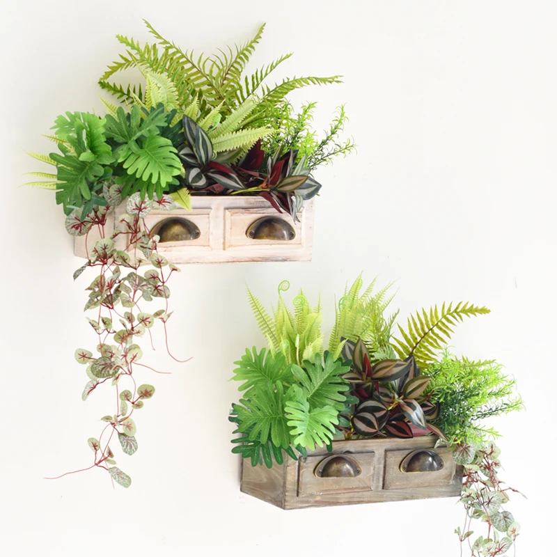 日陰でも育つ植物 屋外に適したヴィンテージ風ハンギング花盆
