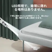 静音・多機能ハンドヘルドクリーナー【車と家庭両用・大吸引力・コンパクト設計・ペット毛対応】