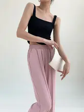 ワイドパンツ レディース ホワイト スーツ生地 ドレープ感 ハイウエスト ルーズ フルレングス 接触冷感 薄手 夏 通勤 オフィスカジュアル