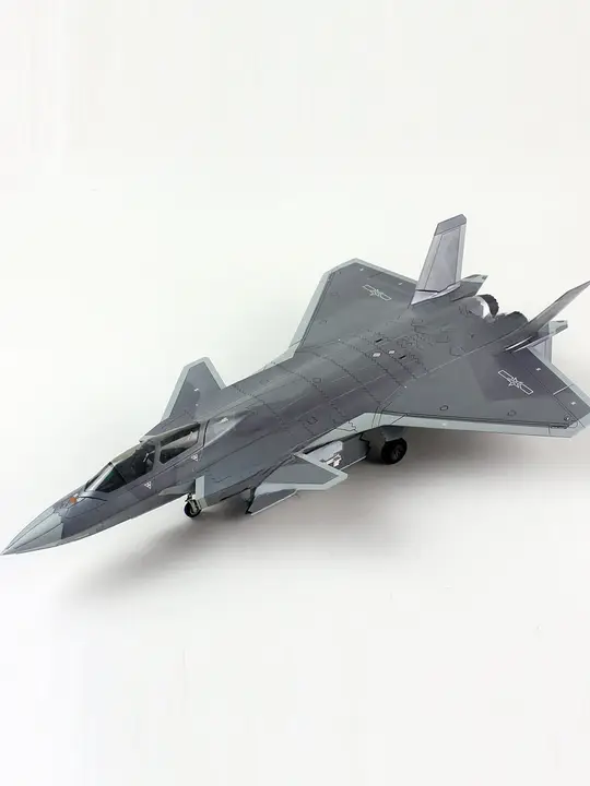 双座型重戦闘機モデル【J20S・高精度・1/72スケール】