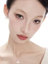 アイリスデザインのS925純銀ピアス【高級感・ヴィンテージ風・通勤用】