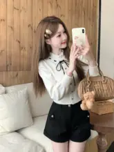 ワイドパンツ 女性 ハイウエスト ブラック スリム 便利 ストレート カジュアル 秋