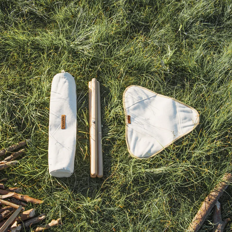 Naturehike 折りたたみ式ウッドチェア：おしゃれキャンパーに最適なコンパクトな生活リラクゼーションスペースを実現