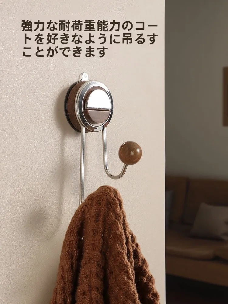 吸盤フック付き玄関収納ラック：鍵やマスク掛けに最適な収納解決策