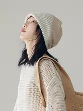リバーシブルスパイラルデザイン冬用キャップ【女性用・暖かい】（セットアップ対応）