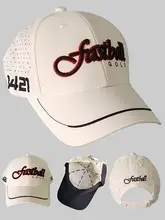fastball ゴルフキャップ【男女兼用・紫外線防止・通気性メッシュ・アウトドア用】