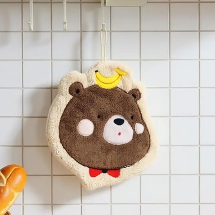 厚手の吸水性に優れたキッチンタオル【掛けられるタイプ】