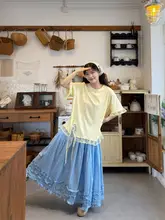 可愛いデザインの赤いドットキャミワンピース【半袖Tシャツ付き・フリル・夏用】（セットアップ対応）