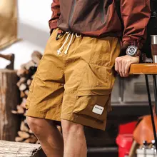 ハーフパンツ メンズ カーゴショーツ アメカジ ヴィンテージ 接触冷感 速乾 機能性 タクティカル ルーズ アウトドア 夏